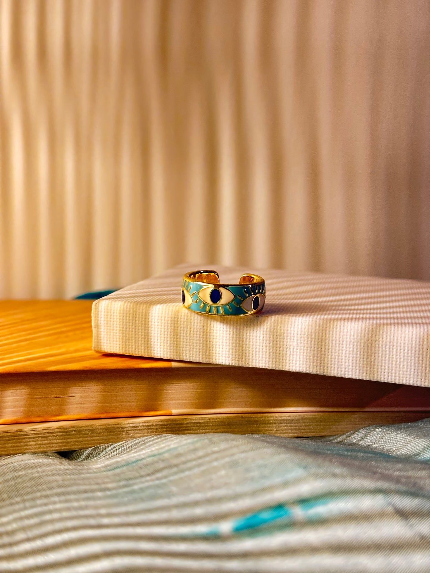 Blue Gaze Ring