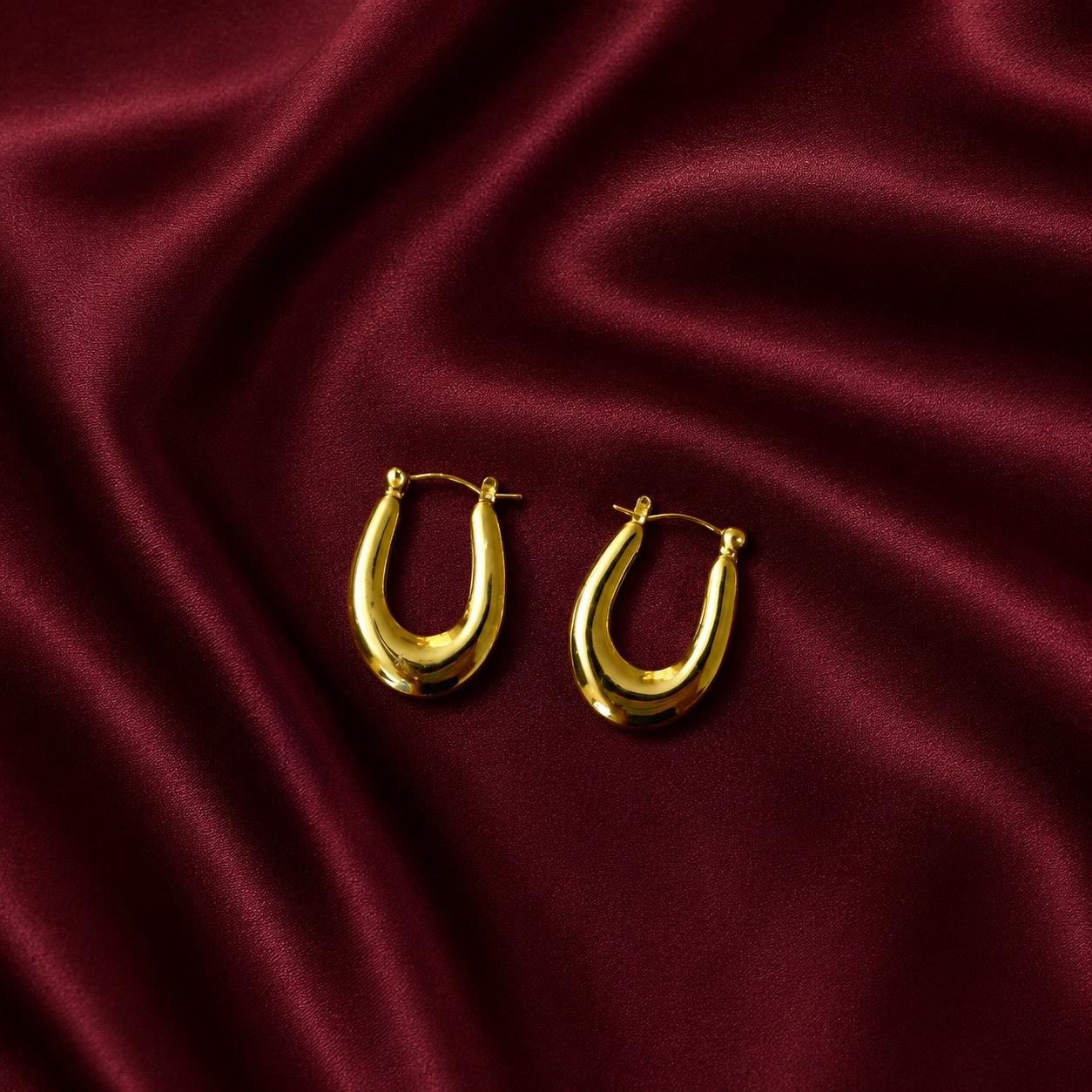 Molten Curve Hoops