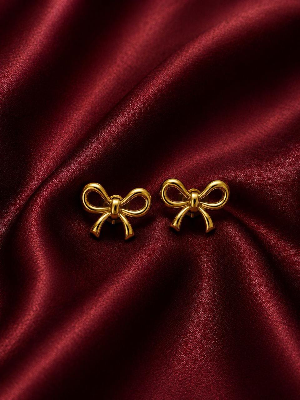 Aurelie Ribbon Studs